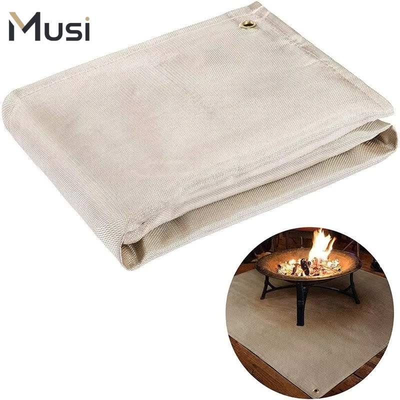 Outdoor Camping Blanket - Tapis de barbecue ignifuge, coussin isolant
