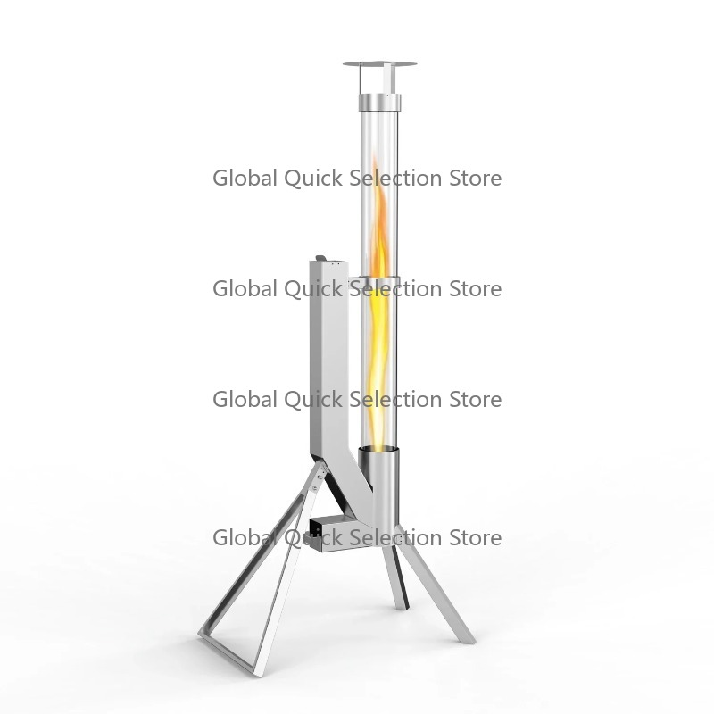 Outdoor Camping Heater - Poêle à granulés extérieur en acier