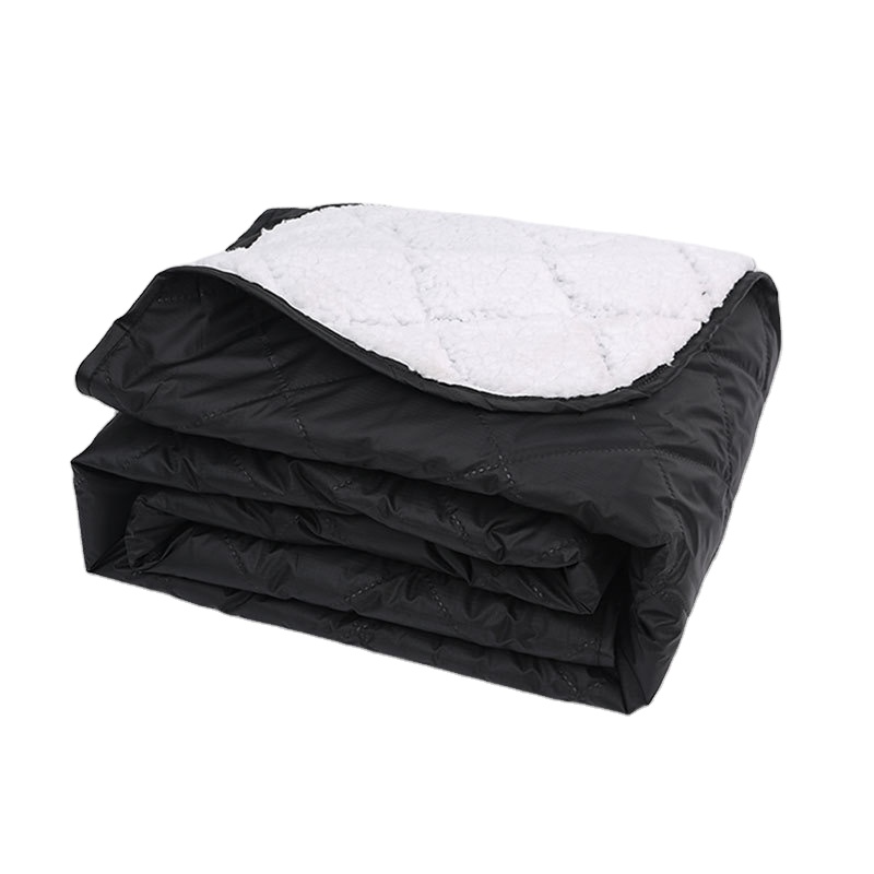 Outdoor Camping Blanket - Grande couverture imperméable d'extérieur matelassée en