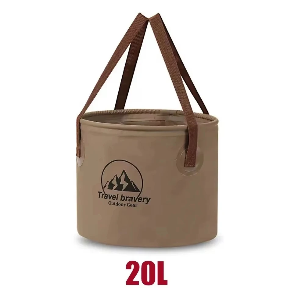Outdoor Camping Outlet - Seau pliable pour voiture, évier pliable
