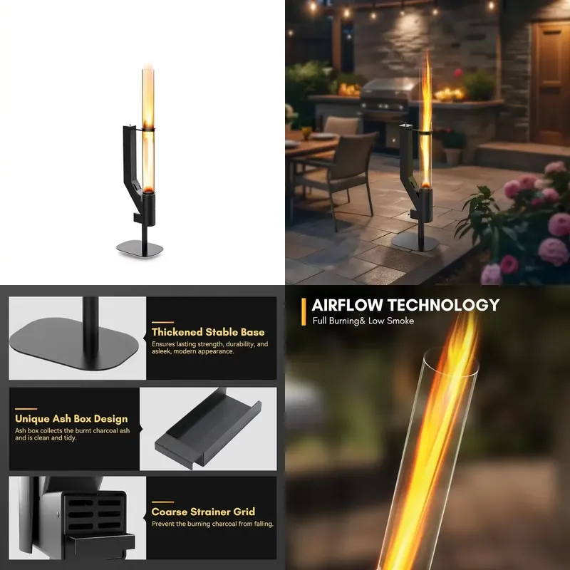 Outdoor Camping Heater - Chauffage de terrasse à granulés avec
