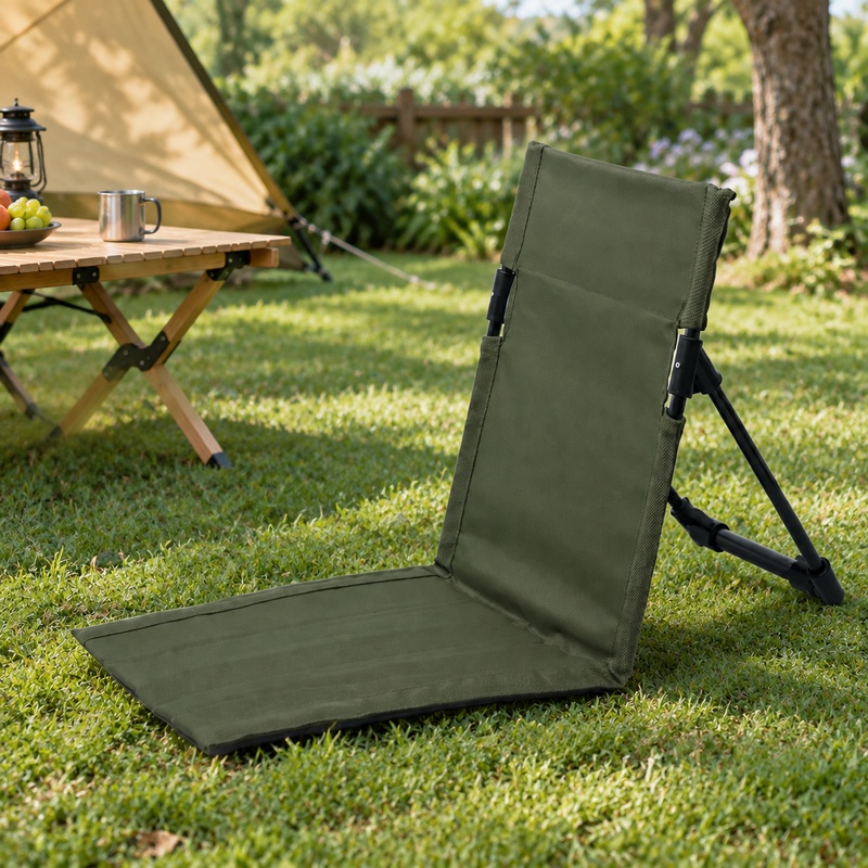 Outdoor Camping Table And Chairs - Siège de camping pliable et léger,