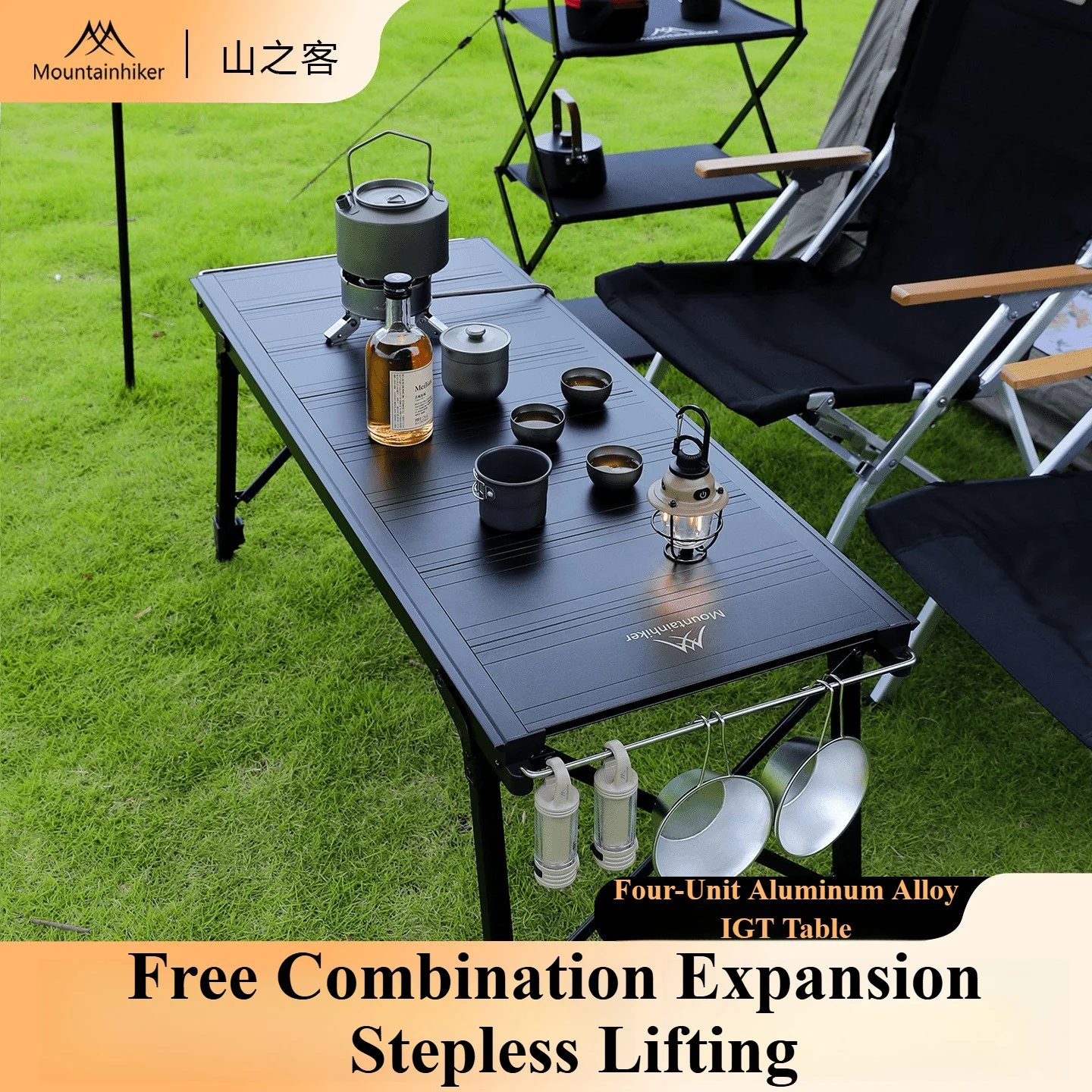 Outdoor Camping Outlet - Mountainhiker Camping ascenseur pliant amovible multi