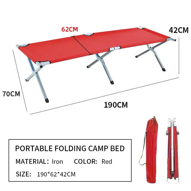 Outdoor Camping Beds For Sale - Lit pliant portable et durable pour