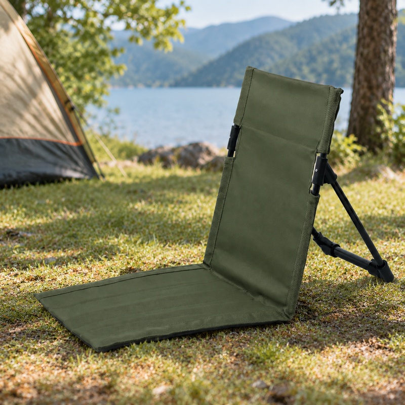 Outdoor Camping Table And Chairs - Siège de camping pliable et léger,