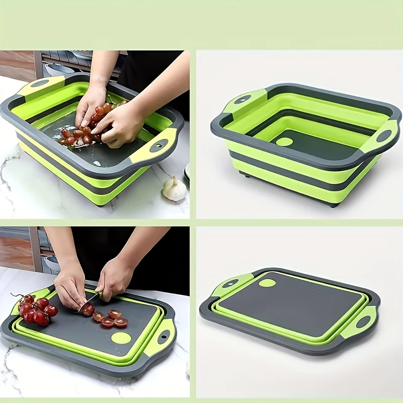 Outdoor Camping Outlet - Bassin d'eau pliable portable avec évier