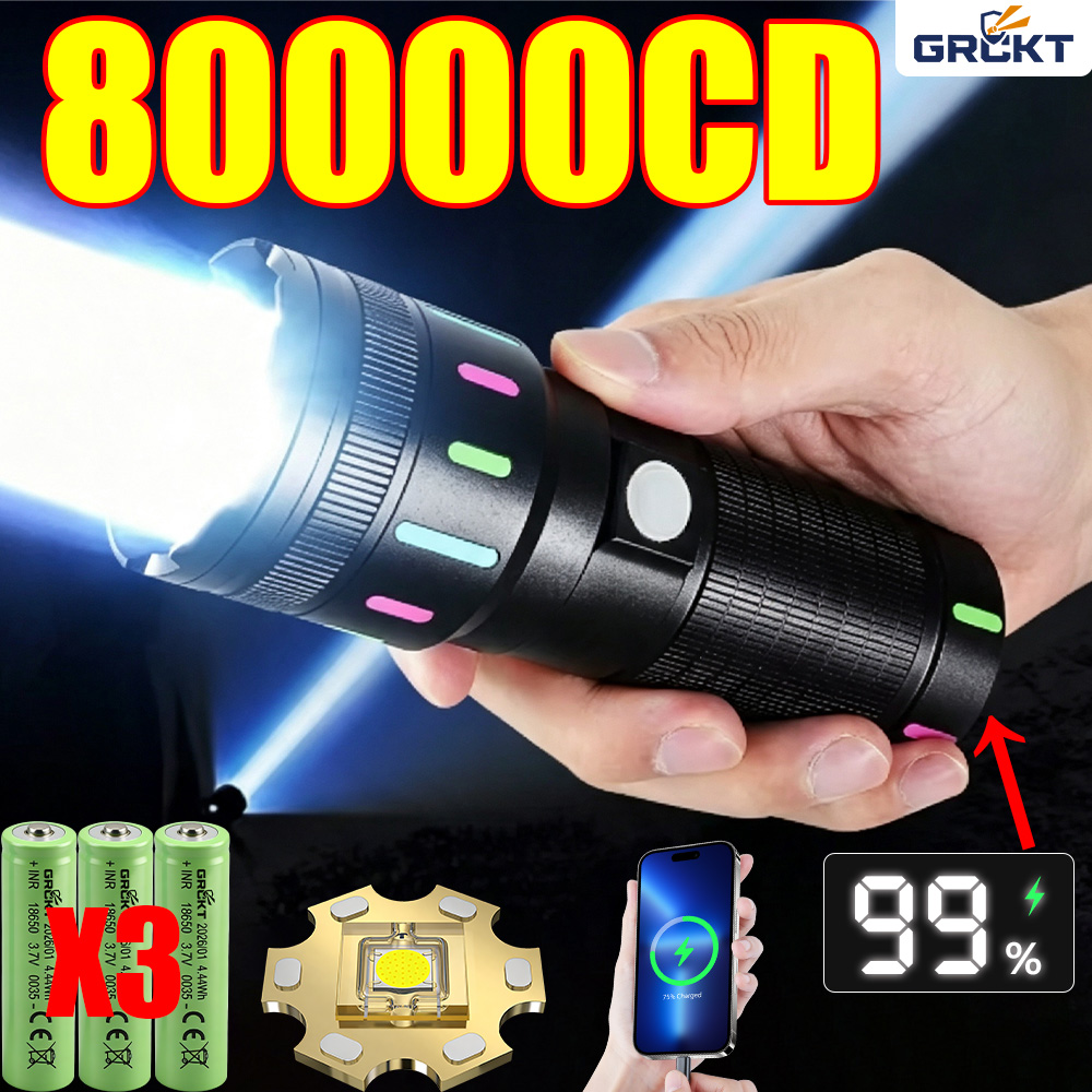 Outdoor Camping Decor - Lampe de poche LED la plus