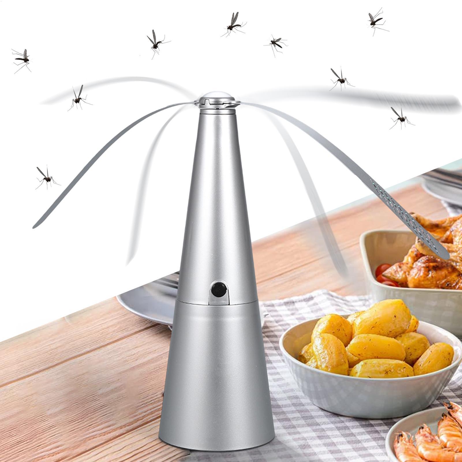 Outdoor Camping Ventilator - Ventilateur anti-mouches de Table alimenté par