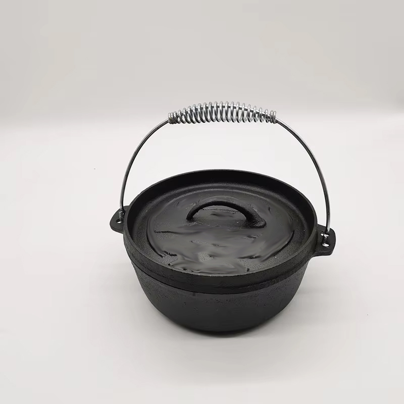 Outdoor Gas Camping Oven - Cocotte en fonte 2QT 20 cm,