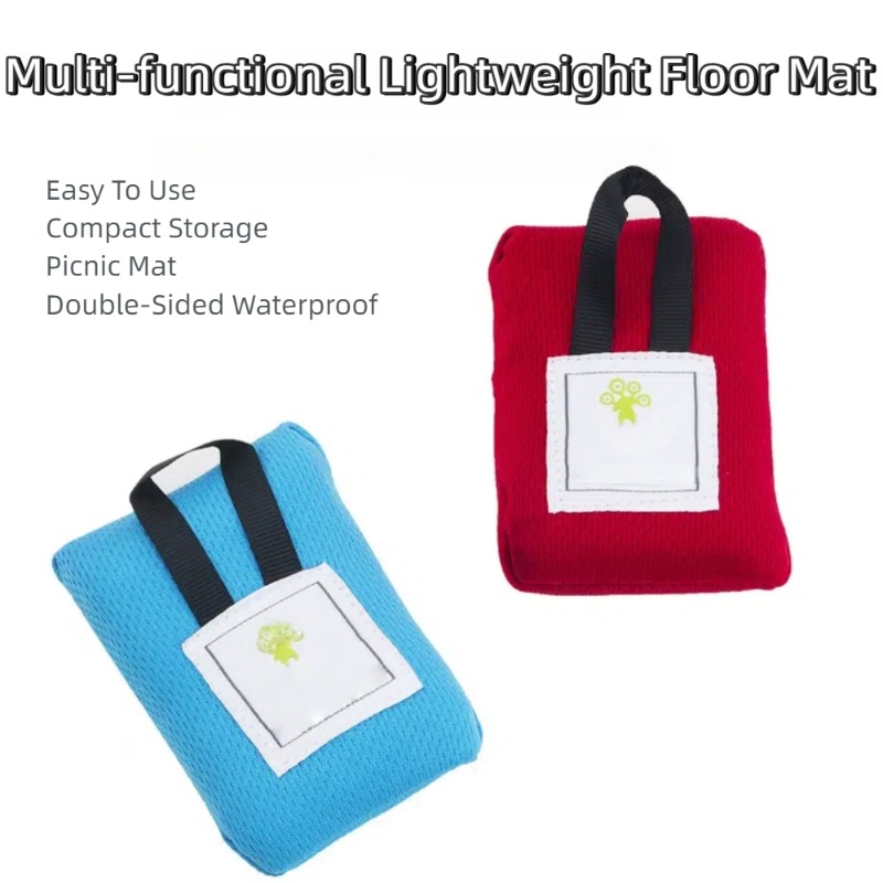 Outdoor Camping Blanket - 1 couverture de pique-nique, coussin de