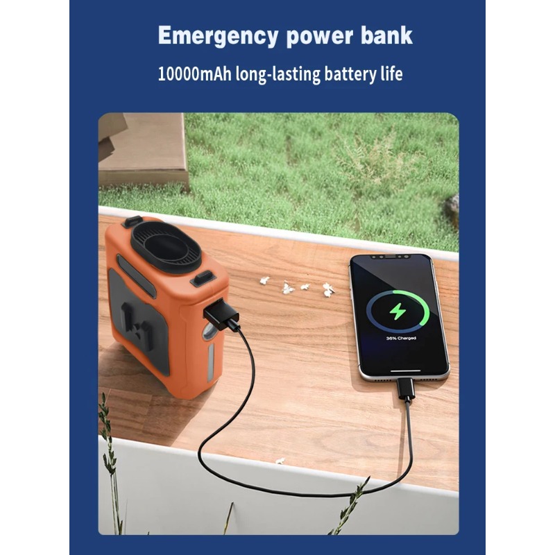 Éclairage LED suspendu au cou, - Outdoor Camping Ventilator avis et prix
