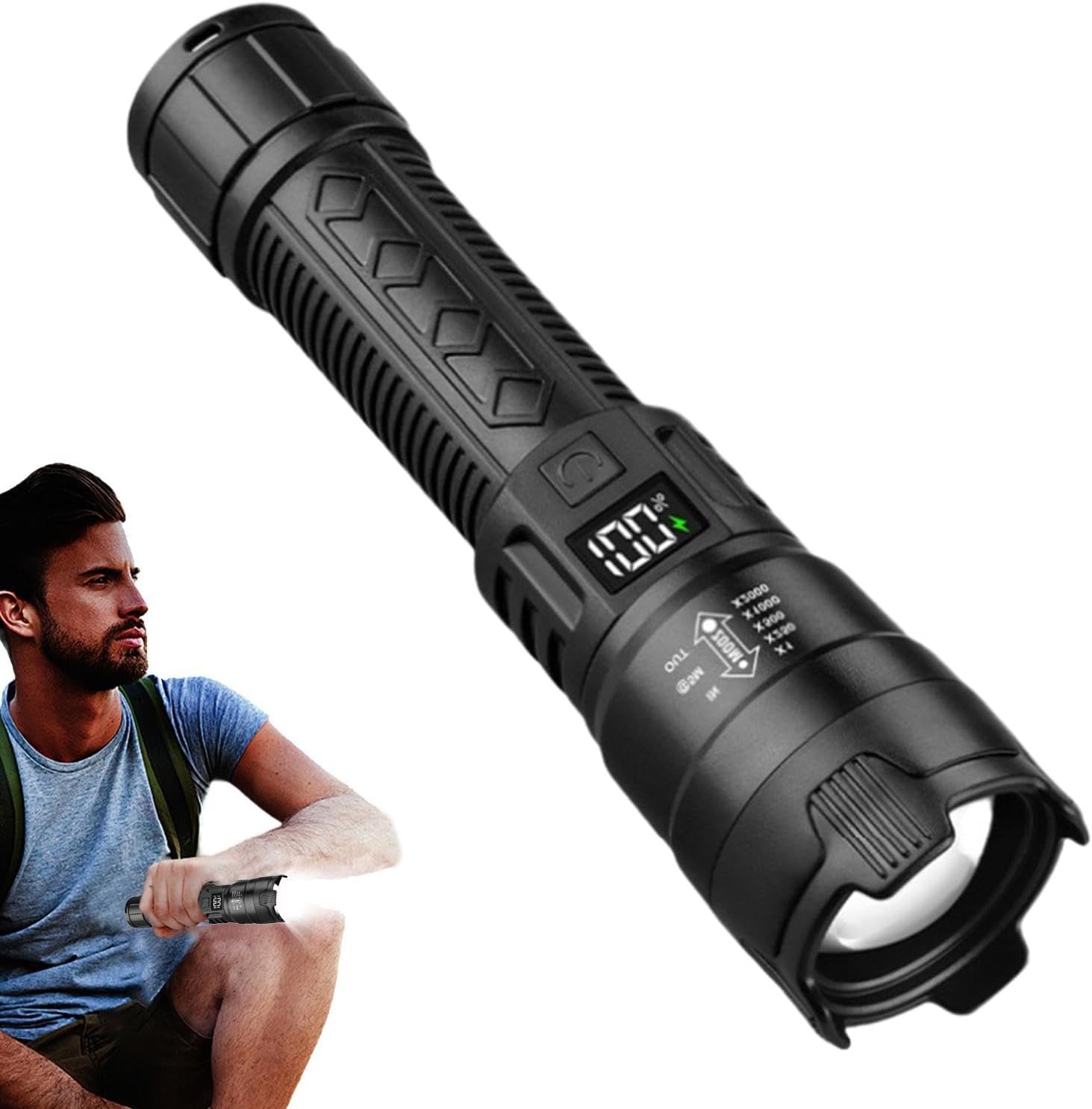 Lampe de poche tactique LED 20 - Outdoor Camping Decor avis et prix