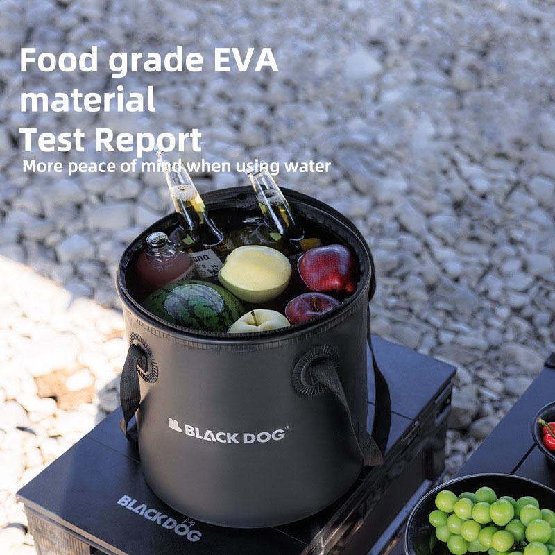 Blackdog seau rond d'eau plian - Outdoor Camping Outlet avis et prix