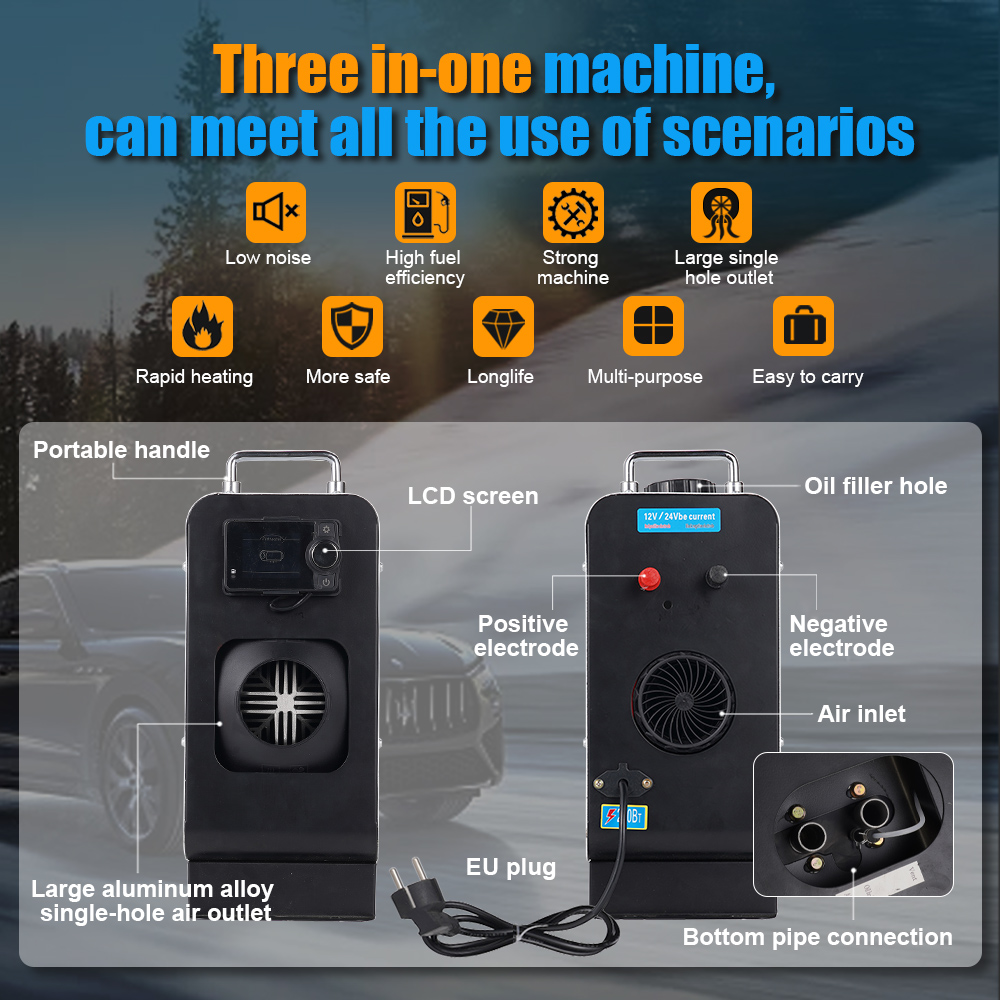 Chauffage de stationnement Blu - Outdoor Camping Heater avis et prix