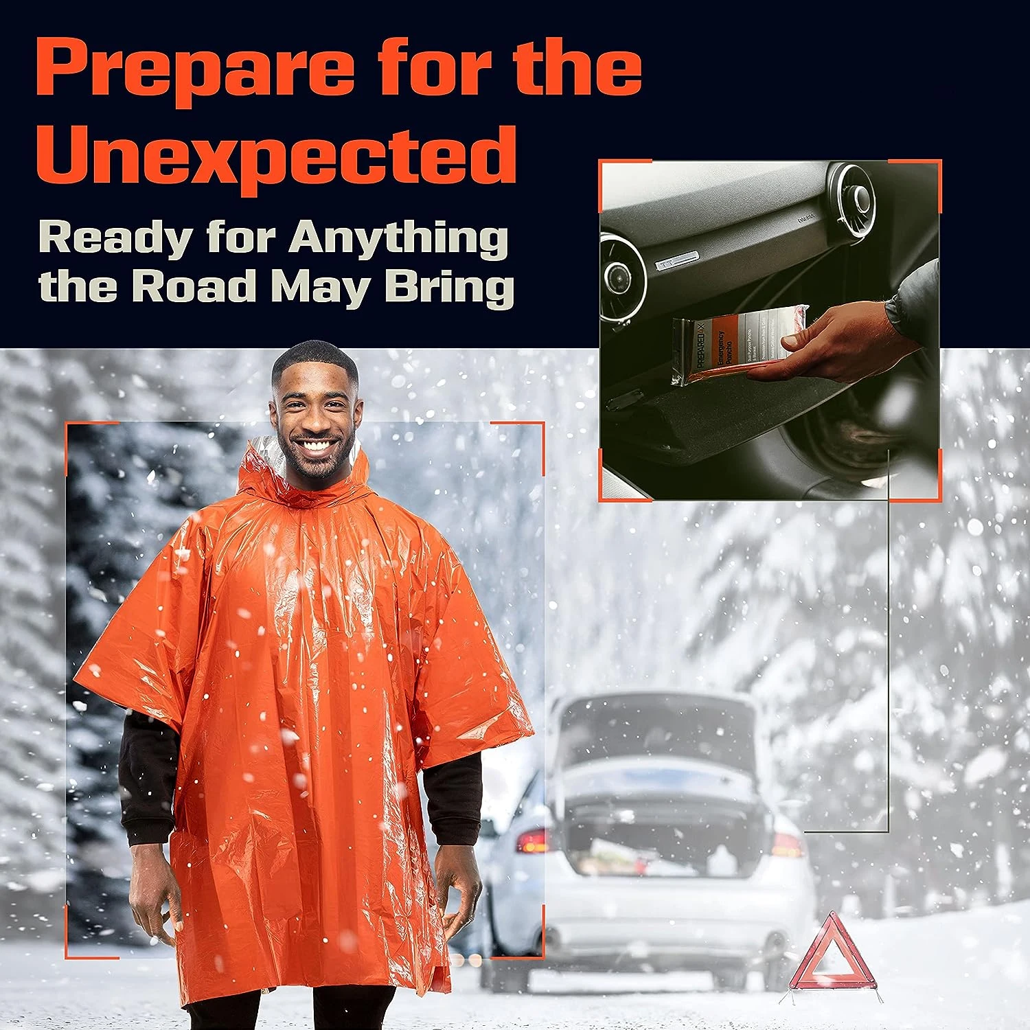 Poncho de pluie d'urgence, cou - Outdoor Camping Blanket avis et prix