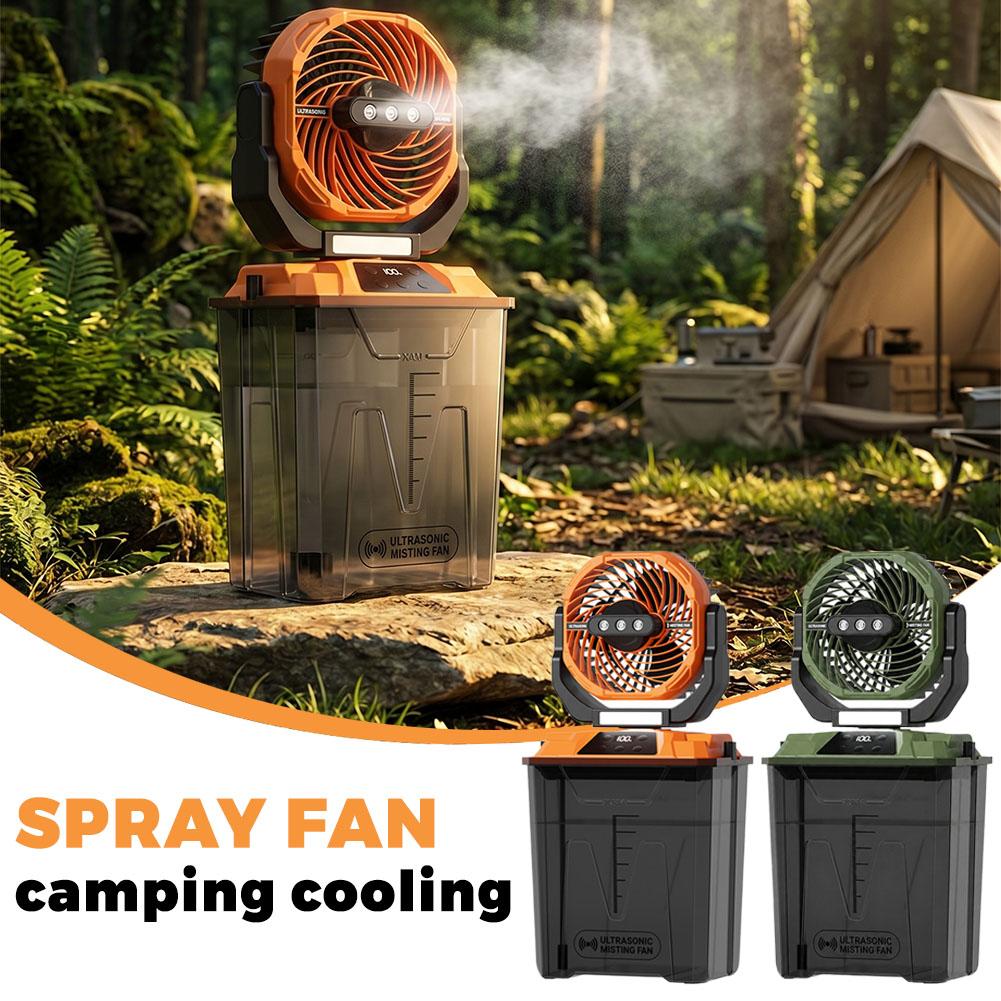 Nouveau ventilateur brumisateu - Outdoor Camping Ventilator avis et prix