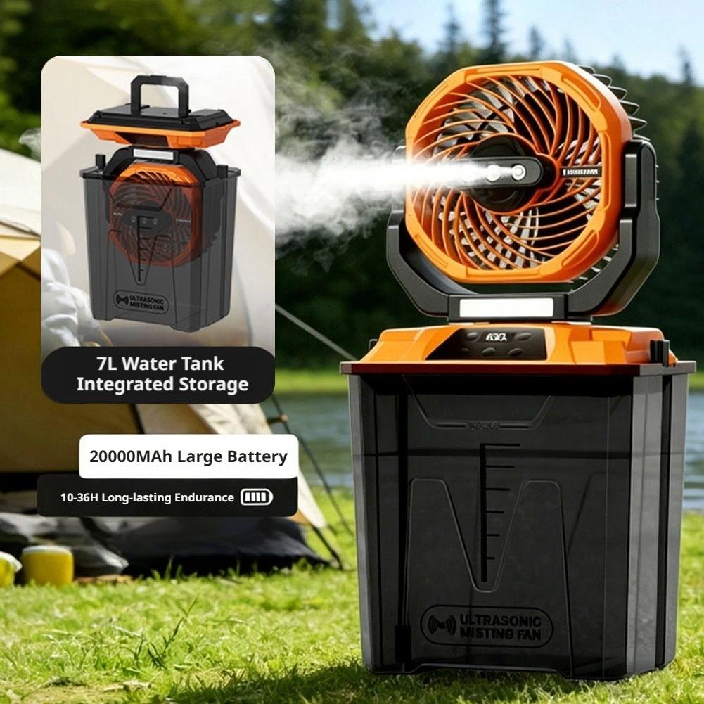 Nouveau ventilateur brumisateu - Outdoor Camping Ventilator avis et prix