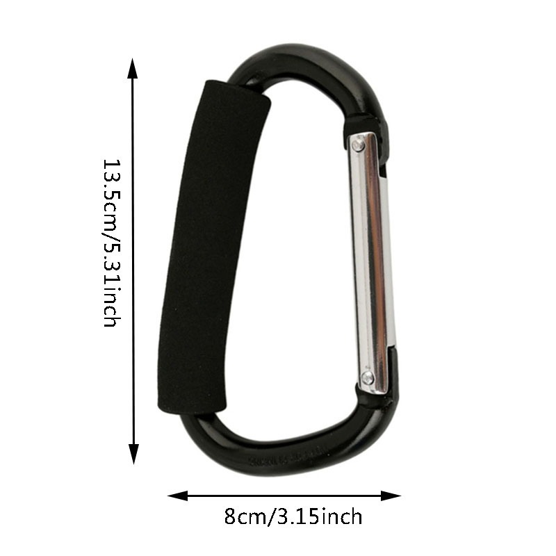 Grand mousqueton de 135 mm x 8 - Outdoor Camping Shop avis et prix