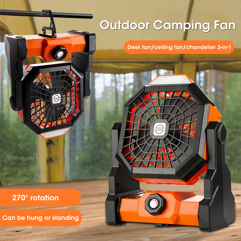 Ventilateur de Camping 10000mA - Outdoor Camping Ventilator avis et prix