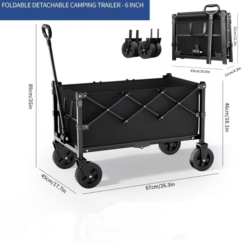 Chariot de jardin pliable, cap - Outdoor Camping Shop avis et prix