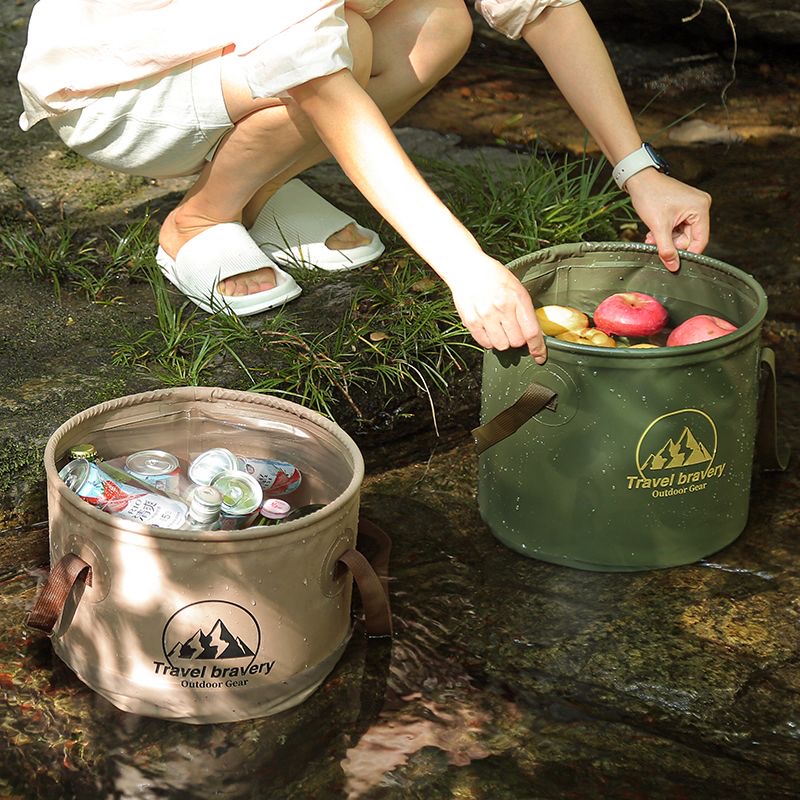 Seau pliable pour voiture, évi - Outdoor Camping Outlet avis et prix