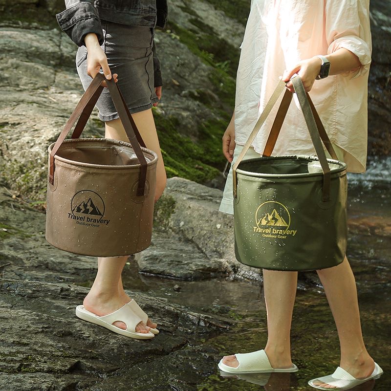 Seau pliable pour voiture, évi - Outdoor Camping Outlet avis et prix