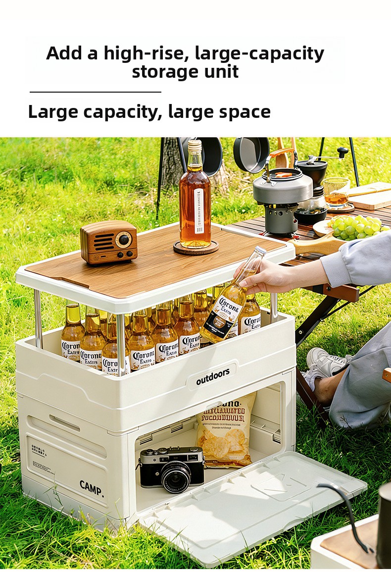 Boîte de rangement pliable pou - Outdoor Camping Table And Chairs avis et prix