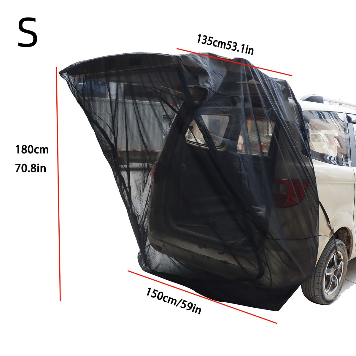 Nouvelle moustiquaire de coffr - Outdoor Camping Ventilator avis et prix