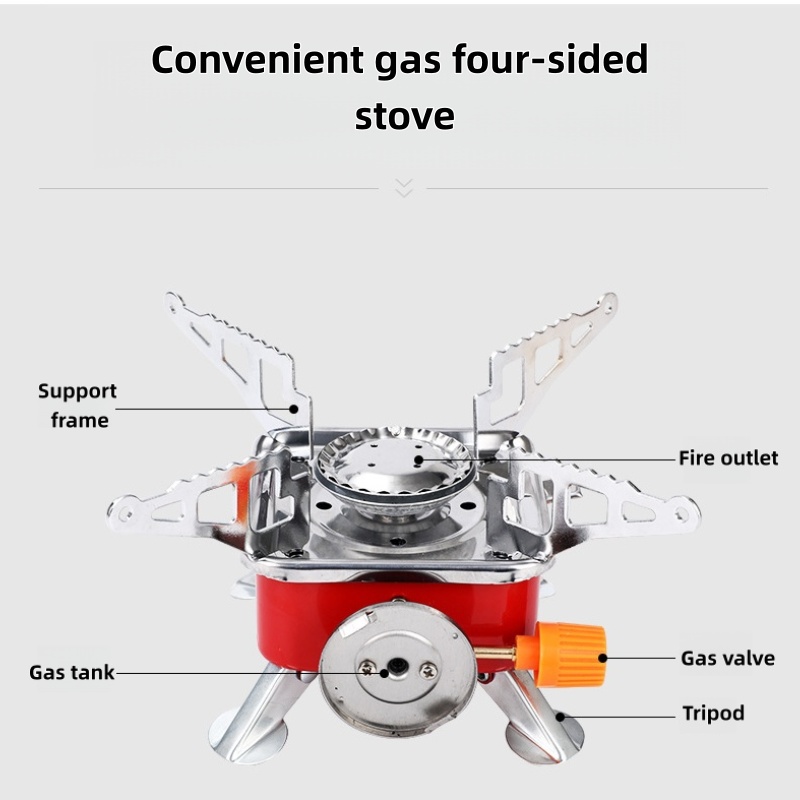 Réchaud de camping compact et  - Outdoor Gas Camping Oven avis et prix
