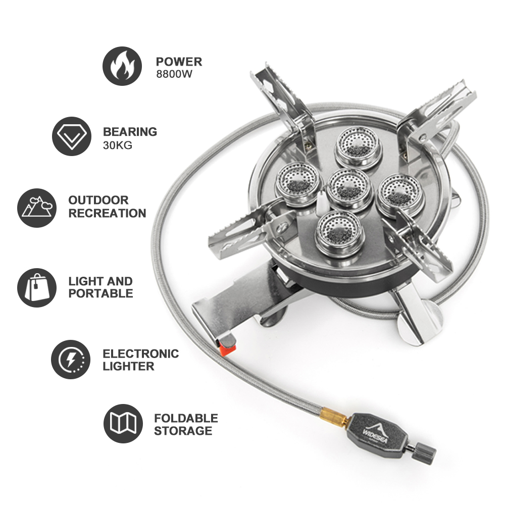 Widesea Camping 5in1 cuisinièr - Outdoor Gas Camping Oven avis et prix