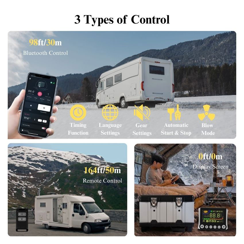 Chauffage autonome diesel tout - Outdoor Camping Heater avis et prix