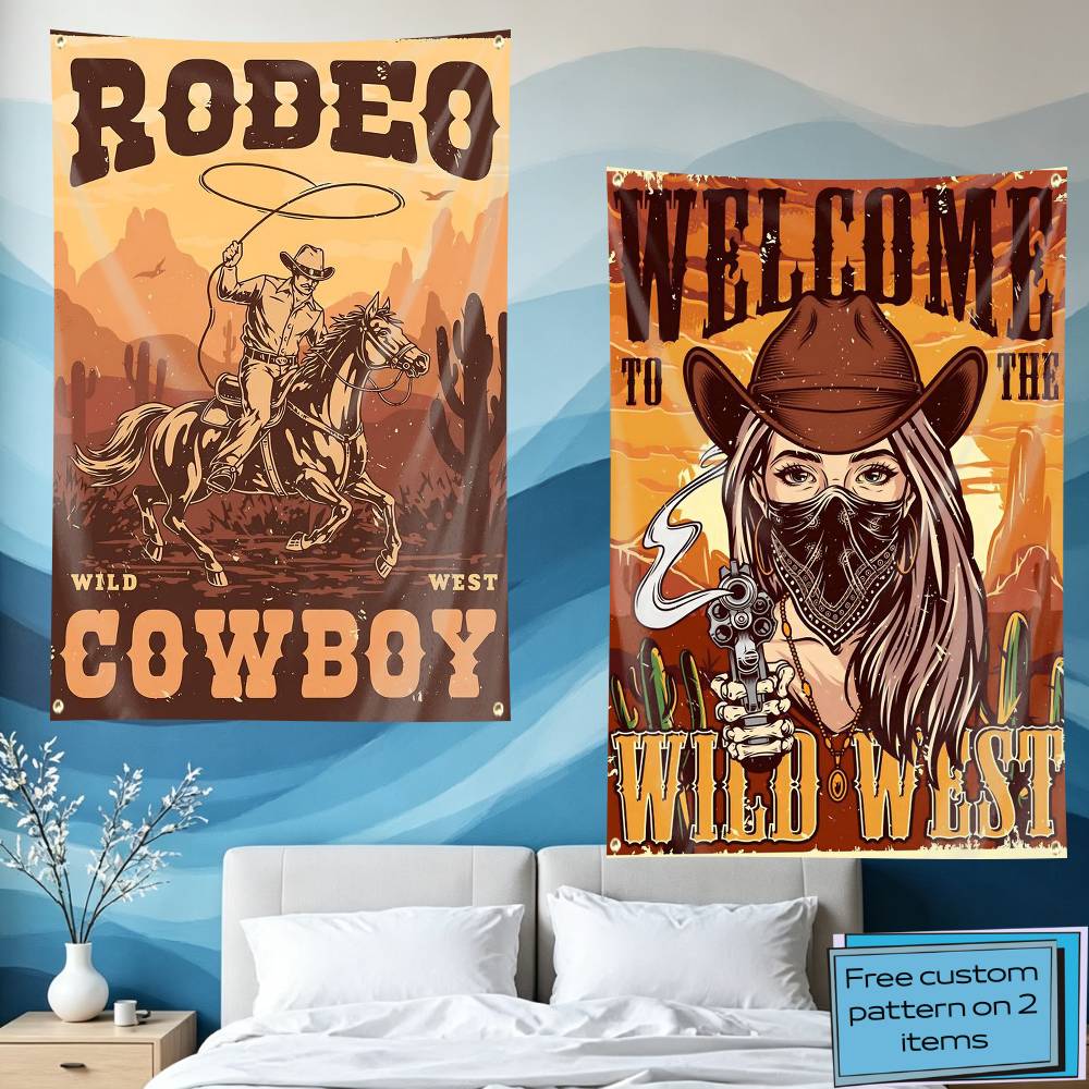 Tapisserie/Bannière Décorative - Outdoor Camping In Texas avis et prix