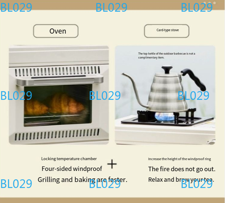 Four à pâtisserie portable de  - Outdoor Gas Camping Oven avis et prix