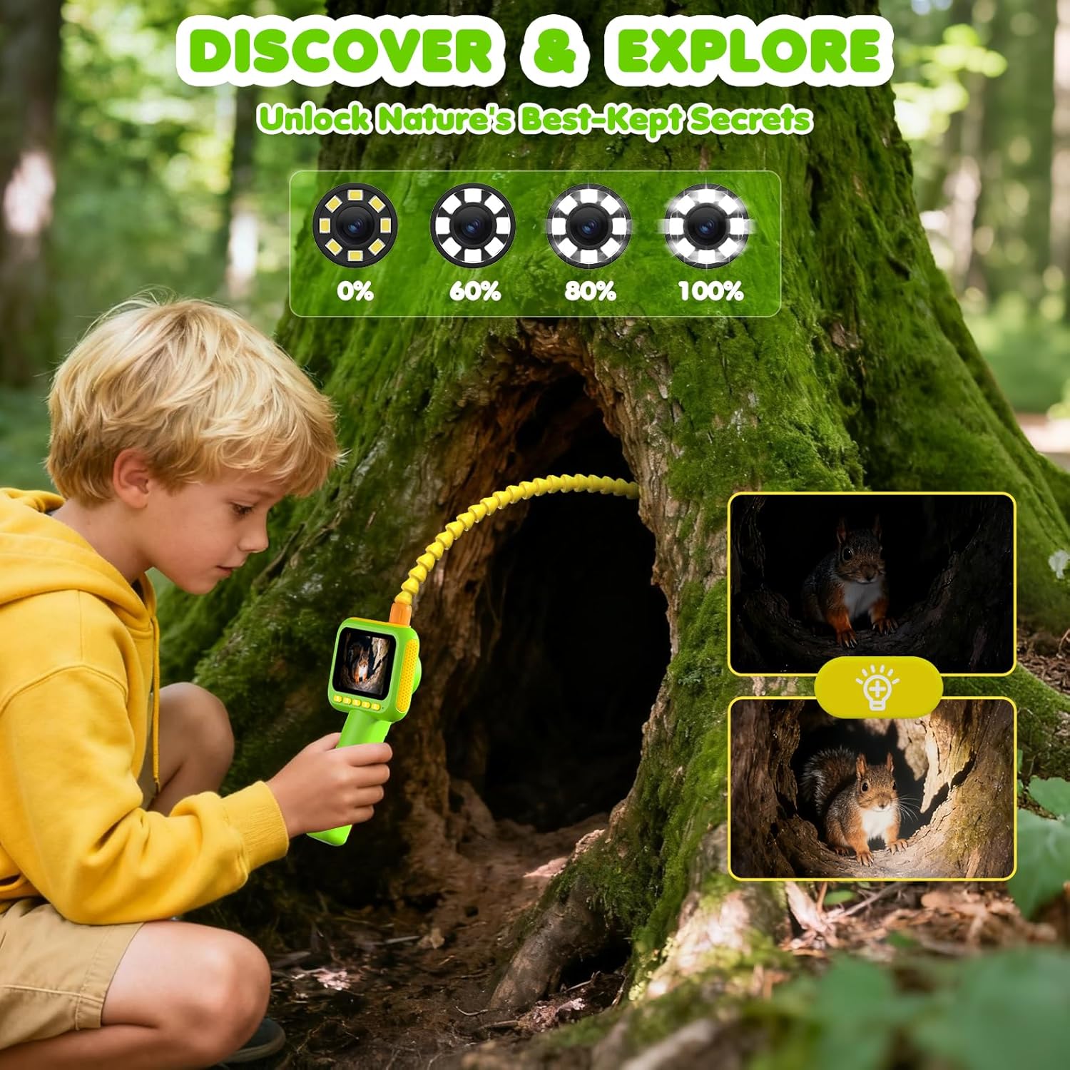 Endoscope pour enfants, caméra - Outdoor Camping Kit avis et prix