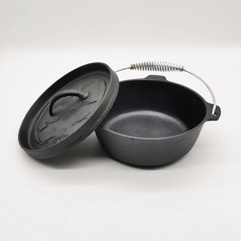 Cocotte en fonte 2QT 20 cm, po - Outdoor Gas Camping Oven avis et prix