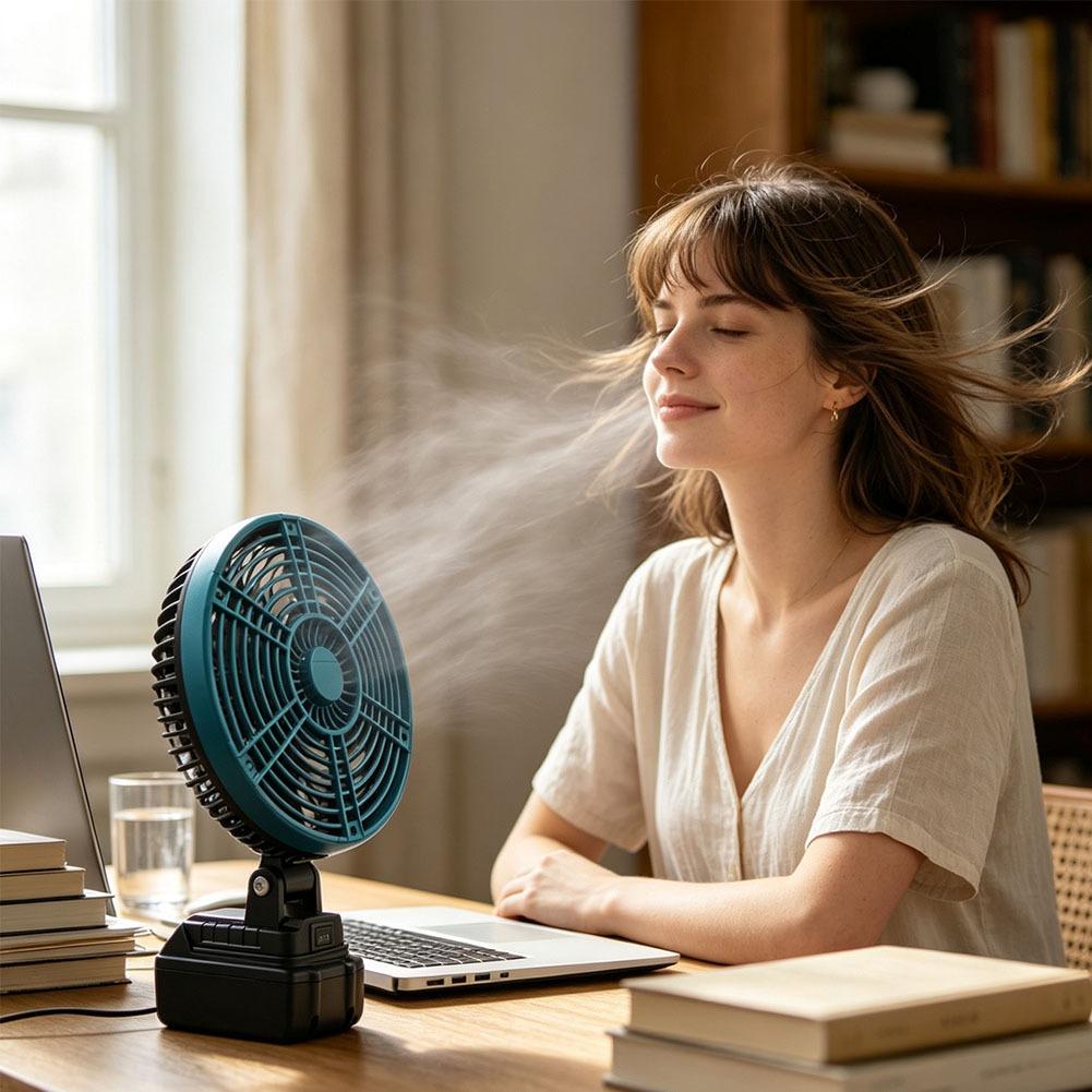 Ventilateur DC avec chargement - Outdoor Camping Ventilator avis et prix