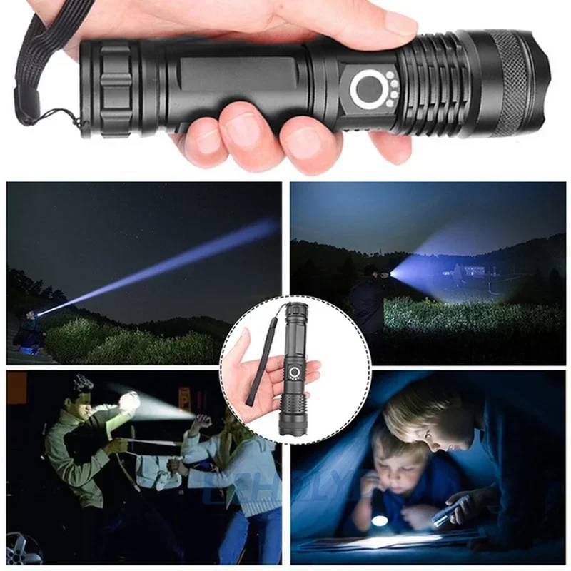 Lampe de poche LED haute puiss - Outdoor Camping Decor avis et prix