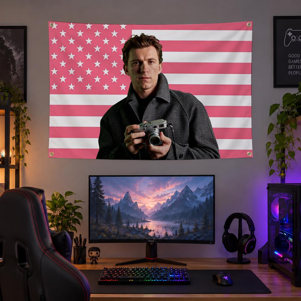 Drapeau personnalisé avec le v - Outdoor Camping Holland avis et prix